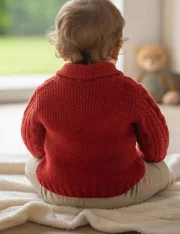 Cardigan Zara, rosu Rosu