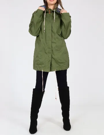 Geaca Zara, verde Verde