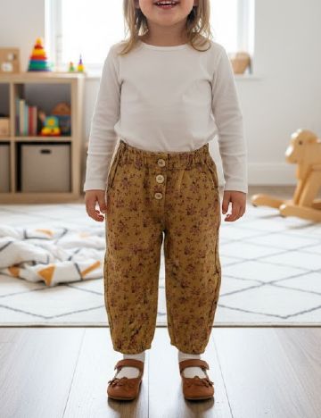 Pantaloni Zara, maro