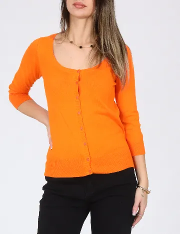 Cardigan Zara, portocaliu