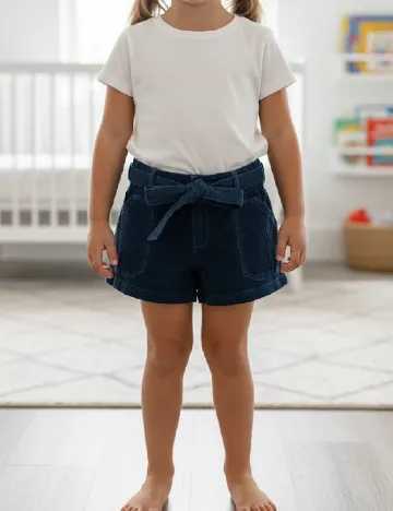 Pantaloni scurti Zara, albastru