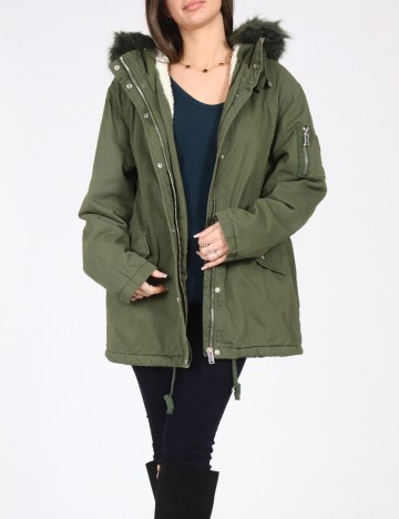 Geaca Pull&Bear, verde