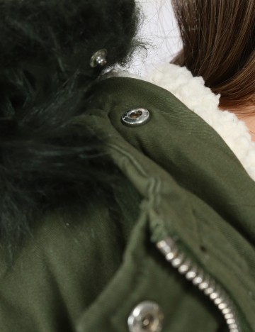 Geaca Pull&Bear, verde