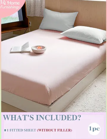 Husa de pat SHEIN, roz