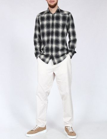 Pantaloni Zara, ecru