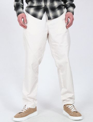 Pantaloni Zara, ecru