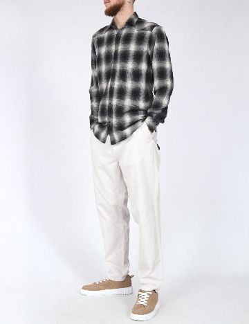 Pantaloni Zara, ecru