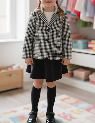 Jacheta Zara, alb/negru