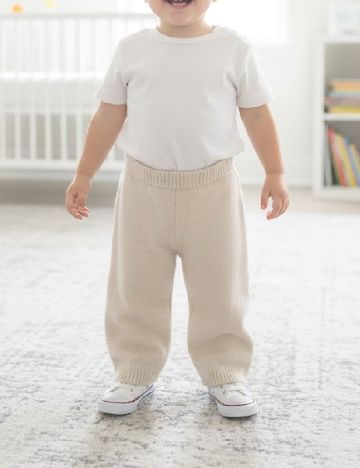 Pantaloni Zara, ecru