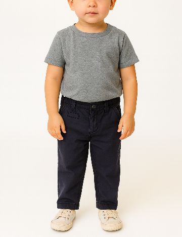 Pantaloni Zara, bleumarin