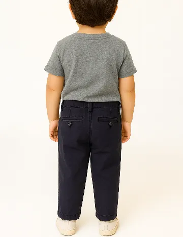 Pantaloni Zara, bleumarin
