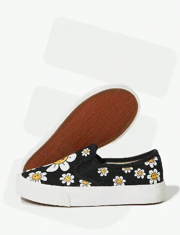 Mocasini Shein Kids, negru Negru