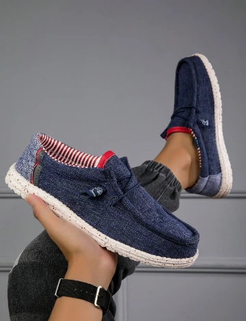 Mocasini SHEIN, albastru