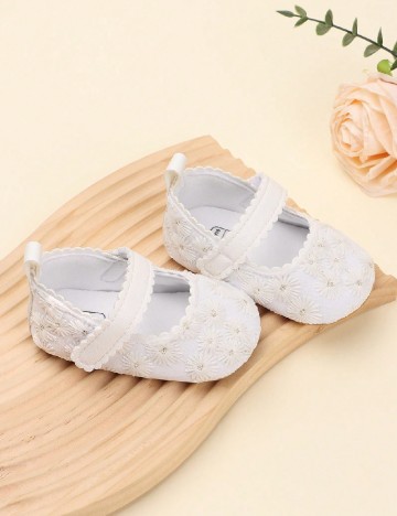 Pantofi Shein Kids, alb