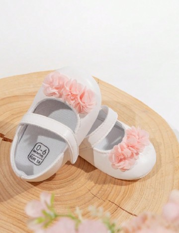 Pantofi Shein Kids, alb