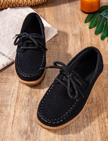 Pantofi Shein Kids, negru