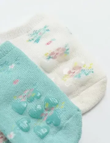 Set sosete 2 perechi Cool Club, alb/albastru