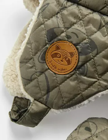 Set caciula si manusi Cool Club, verde