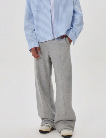 Pantaloni Musero, gri