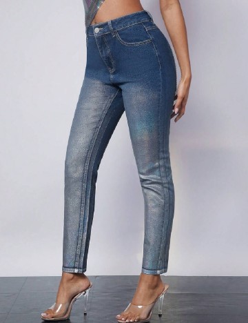 Blugi SHEIN, albastru