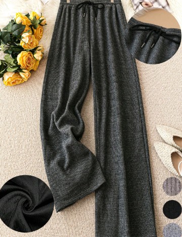 Pantaloni SHEIN CURVE, gri