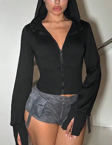 Hanorac SHEIN, negru