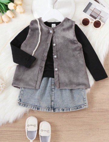 Compleu Shein Kids, mix culori