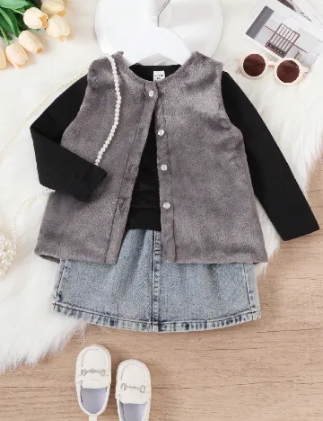 Compleu Shein Kids, mix culori