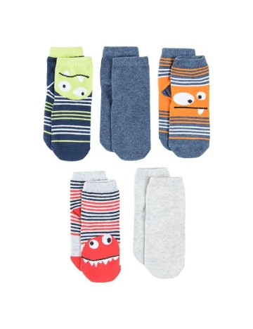 Set sosete 5 perechi Cool Club, mix culori