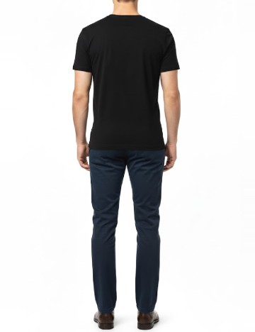 Pantaloni Pull&Bear, bleumarin