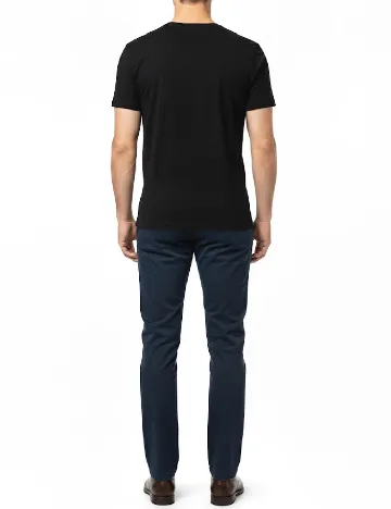 Pantaloni Pull&Bear, bleumarin Albastru