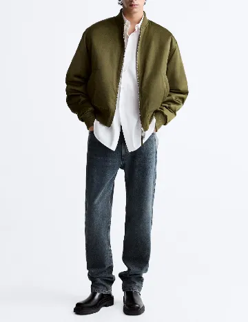 Jacheta Zara, verde Verde