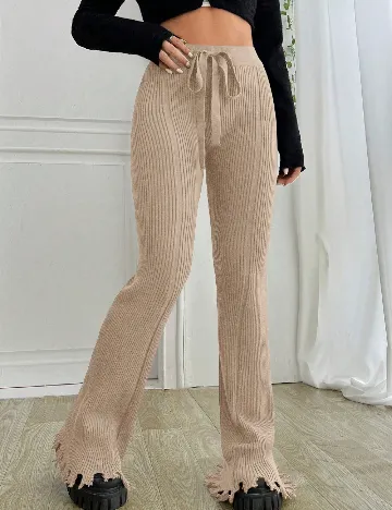 Pantaloni SHEIN, crem