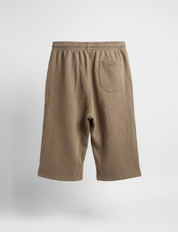 Pantaloni scurti Bershka, maro