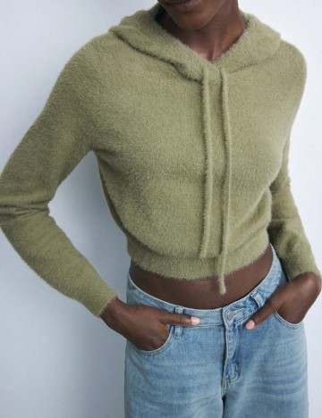 Hanorac SHEIN, verde