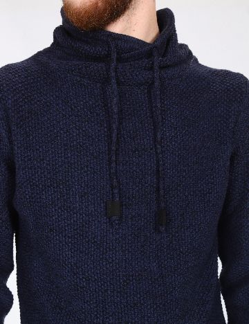 Pulover Pull&Bear, bleumarin