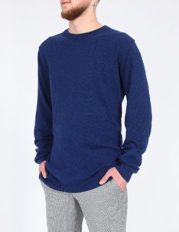 Bluza Pull&Bear, bleumarin