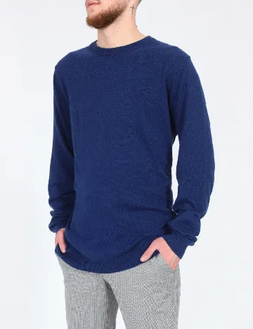 Bluza Pull&Bear, bleumarin Albastru