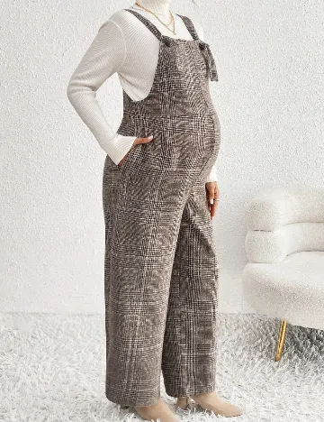 Salopeta SHEIN Maternity, maro