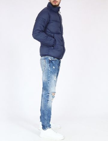 Geaca Pull&Bear, bleumarin