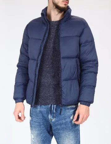 Geaca Pull&Bear, bleumarin Albastru