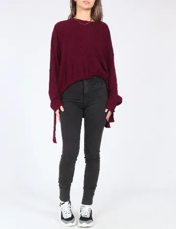 Bluza Bershka, pruna Mov