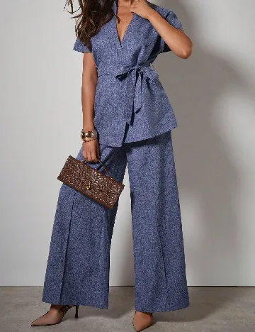 Compleu Cosmina, albastru Albastru