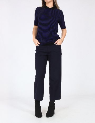 Pantaloni Zara, bleumarin