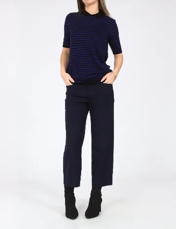 Pantaloni Zara, bleumarin