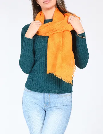 Esarfa Zara, portocaliu Portocaliu