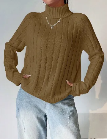 Pulover SHEIN, maro Maro