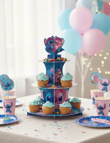 Suport etajat pentru prajituri SHEIN, mix culori