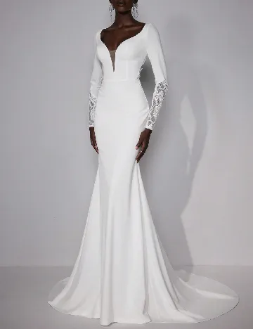 Rochie lunga SHEIN, alb Alb