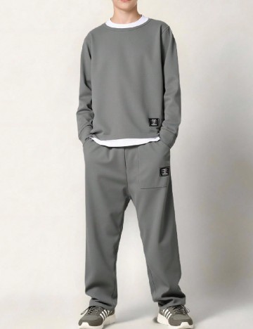 Compleu Shein Kids, gri